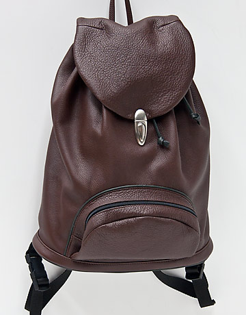 Lederrucksack gross braun